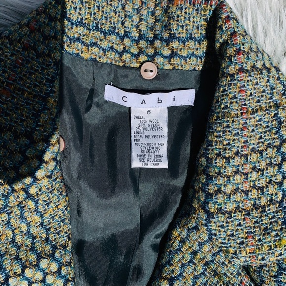 Cabi wool blazer size 6 women’s - Picture 3 of 5